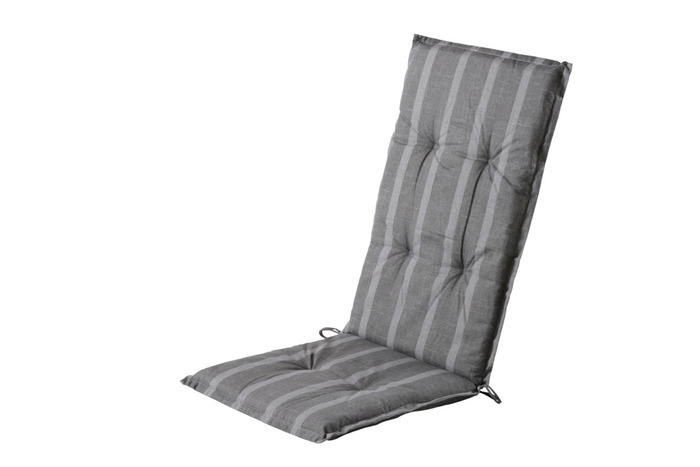 Sitt-/ryggdyna Doha Grå/randig 118 x 49 cm Sunlife